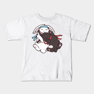 Wangxian bunnies Kids T-Shirt